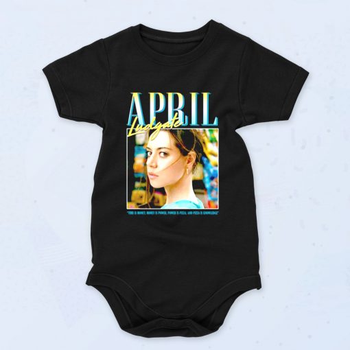 April Ludgate Time Is Money Baby Onesies Style