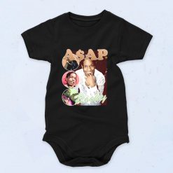 Asap Rocky Photoshoot Baby Onesies Style