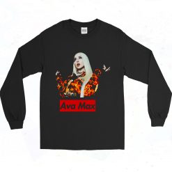 Ava Max Singer 90s Long Sleeve Style