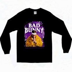 Bad Bunny Spanish 90s Long Sleeve Style