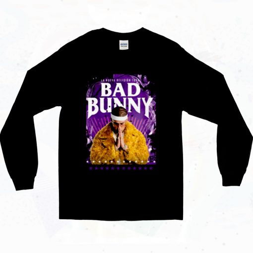 Bad Bunny Spanish 90s Long Sleeve Style