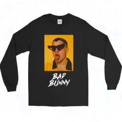 Bad Bunny Wild Tongue 90s Long Sleeve Style