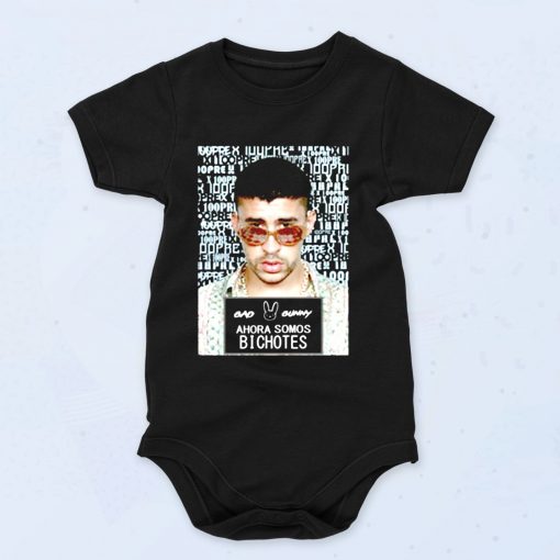 Bad Bunny X 100pre Bichotes Baby Onesies Style