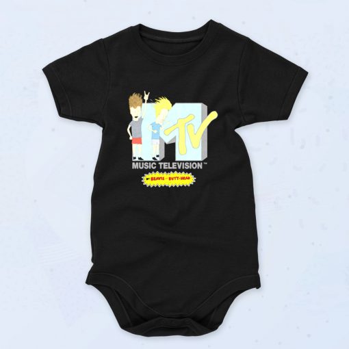 Beavis And Butt Head Rock Baby Onesies Style