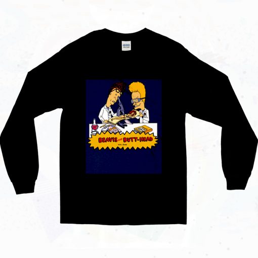 Beavis And Butt Head Science 90s Long Sleeve Style