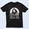 Big Lebowski Hate Eagles Man Authentic Vintage T Shirt