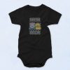 Black Adventure Time Jake And Finn Ugly Sweater Funny Baby Onesie