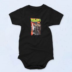 Black Back To Hogwarts Funny Baby Onesie