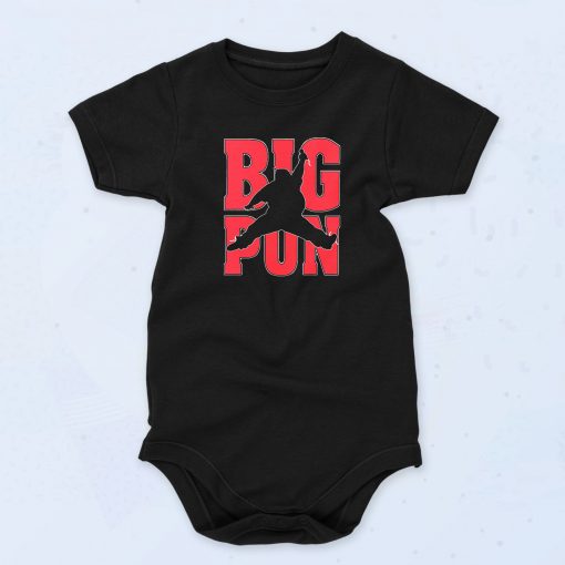 Black Big Biggie Pun Air Funny Baby Onesie