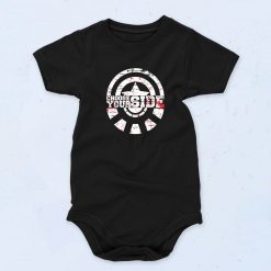 Black Choose Your Side Civil War Funny Baby Onesie