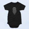 Black Frida Kahlo Quote Funny Baby Onesie