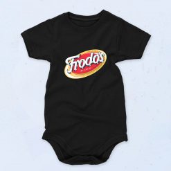 Black Frodos Ring Lotr Funny Baby Onesie