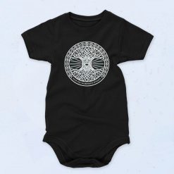 Black Game Of Thrones Weirwood Tree Funny Baby Onesie