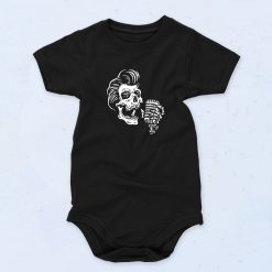 Black Greasers Say Never Die Funny Baby Onesie