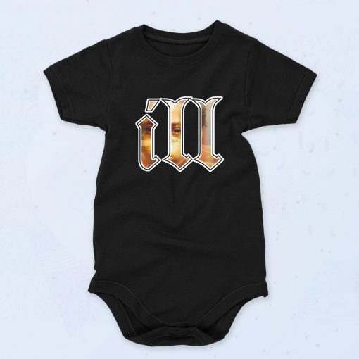 Black Ill Nastic Black Funny Baby Onesie