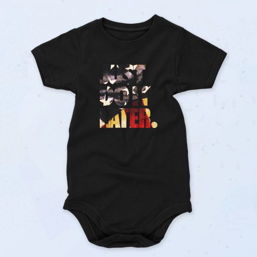 Black Just Do It Later Funny Baby Onesie