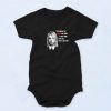 Black Kurt Cobain Quotes Funny Baby Onesie