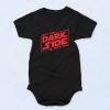 Black May The Dark Side Be With You Funny Baby Onesie