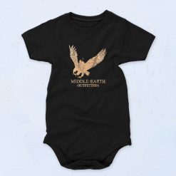 Black Middle Eart Outfitters Funny Baby Onesie