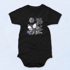 Black Narfader Pinky Brain Funny Baby Onesie