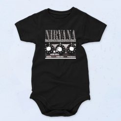 Black Nirvana Pedal Effects Funny Baby Onesie