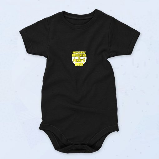 Black Penny Sheldon Quote Funny Baby Onesie