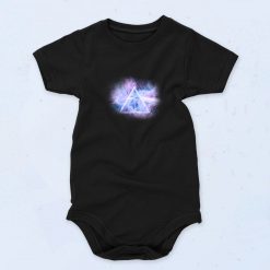 Black Pink Floyd Funny Baby Onesie