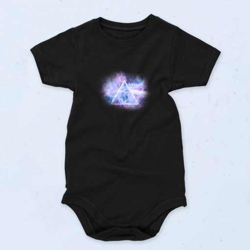 Black Pink Floyd Funny Baby Onesie