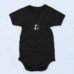 Black Pinky And The Brain Zombie Funny Baby Onesie