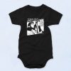 Black Pulp Fiction Sonic Youth Funny Baby Onesie