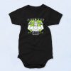 Black Rick Morty Science Gym Funny Baby Onesie