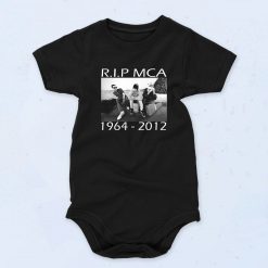 Black Rip Mca Beastle Boys Funny Baby Onesie