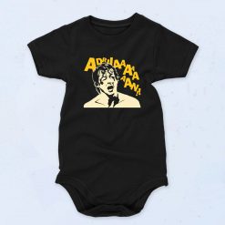 Black Rocky Adriana Funny Baby Onesie