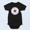 Black Seattle Grunge All Star Funny Baby Onesie