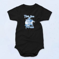 Black There Goes My Patronus Funny Baby Onesie