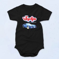 Black Wheatus Teenage Dirt Bag Funny Baby Onesie