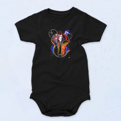 Black Who David Bowie Police Box Stardust Funny Baby Onesie