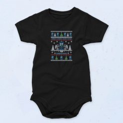 Black Wibbly Wobbly Timey Wimey Doctor Who Quote Funny Baby Onesie