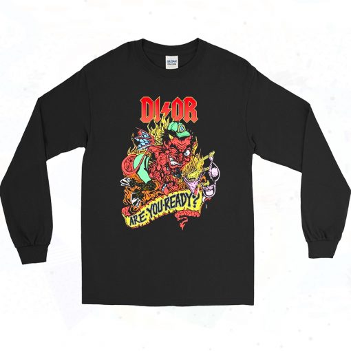 Bleached Goods Devilish Grin 90s Long Sleeve Style