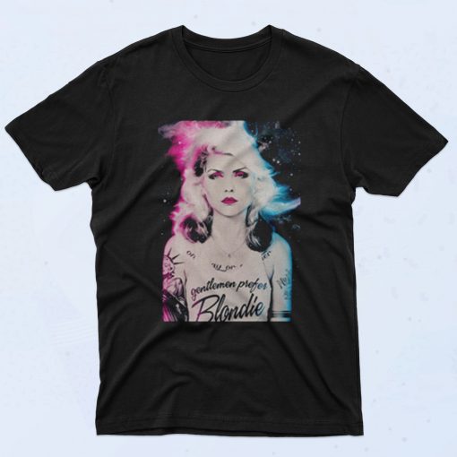 Blondie Debbie Harry Gentlemen 90s T Shirt Style