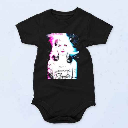 Blondie Debbie Harry Gentlemen Baby Onesies Style