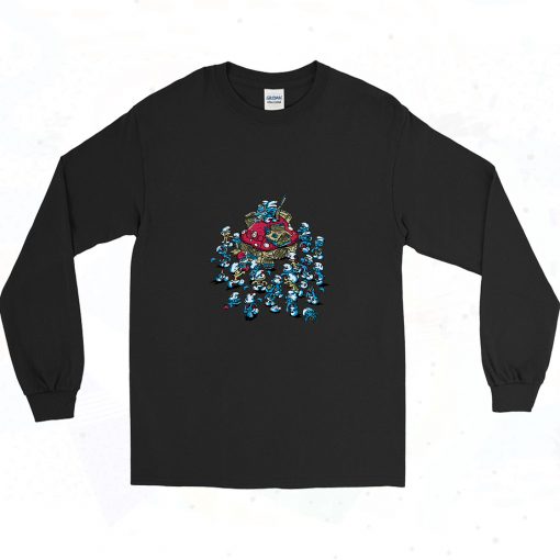 Blue Horde 90s Long Sleeve Style