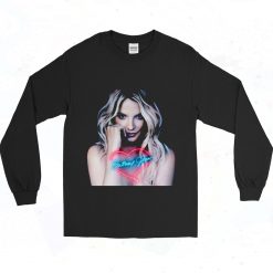 Britney Spears Retro 90s Long Sleeve Style