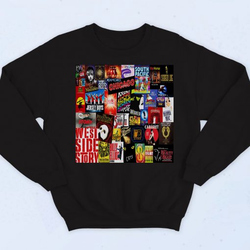 Broadway Collage Fashionable Sweatshirt