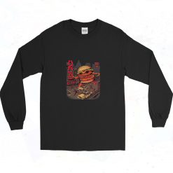 Burger Zilla 90s Long Sleeve Style