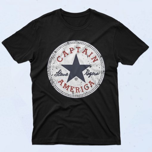 Captain Steve Rogers Authentic Vintage T Shirt