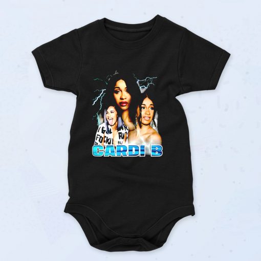 Cardi B Girl Rapper Baby Onesies Style