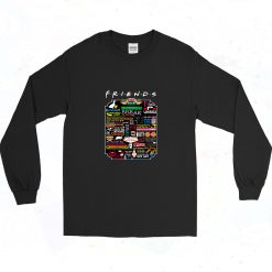 Cheap Custom Friends Tv Show Quotes 90s Long Sleeve Style