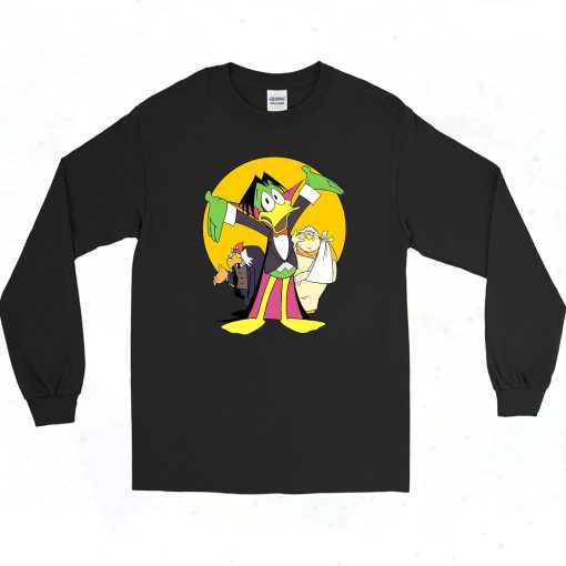 Count Duckula 90s Long Sleeve Style