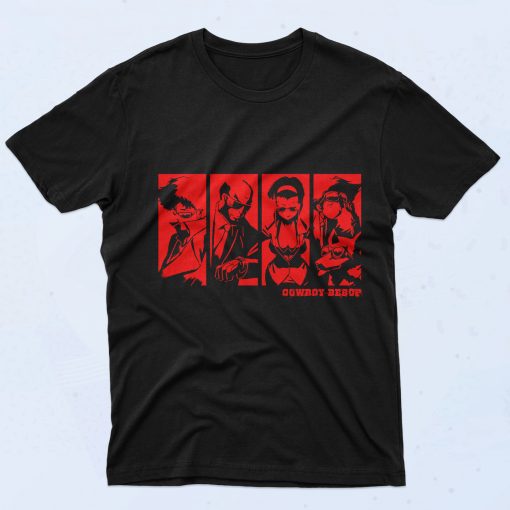 Cowboy Bebop Character Authentic Vintage T Shirt